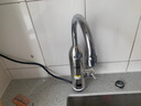 沃牧電加熱水龍頭即熱式恒溫過(guò)水熱電熱式熱水器加熱器廚房衛生間 不銹鋼+數顯+一年換新 曬單實(shí)拍圖