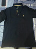 THOM BKDINR純棉長(cháng)袖t恤男士高端刺繡polo.衫春秋新款寬松休閑翻領(lǐng)上衣打底衫 黑色【100%全棉/抗皺/抗起球】 L /170碼 【推薦115-135斤】 曬單實(shí)拍圖
