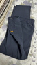 龍牙寒鋒戰術(shù)軟殼長(cháng)褲加強版男士秋冬通勤彈力戶(hù)外防風(fēng)寒保暖褲 深淵藍(修身加強版) 185/104C(高185重216-255） 曬單實(shí)拍圖