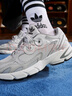 adidas「貝果鞋」adidas ASTIR厚底增高網(wǎng)面老爹鞋阿迪達斯三葉草   灰色   38 曬單實(shí)拍圖