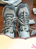 NEW BALANCE NB574女鞋復古百搭運動(dòng)休閑鞋WL574RCF WL574UI2 灰藍色/卡其色 36 (腳長(cháng)22.5cm) 曬單實(shí)拍圖
