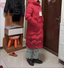 恒源祥24復古民族風(fēng)長(cháng)款過(guò)漆棉衣女冬裝修身顯瘦棉服盤(pán)扣刺繡中老年外套 紅色 3XL 150斤-165斤 曬單實(shí)拍圖