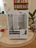 喬思伯（JONSBO）C6 白色 MATX機箱（四面MESH板/3風(fēng)扇位/前置Type-c/ATX電源/≤75mm散熱器/200-255mm顯卡） 曬單實(shí)拍圖
