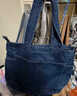 葉余2025超火牛仔帆布包大容量通勤包托特包學(xué)生書(shū)單肩包媽媽包補習包 058深色 曬單實(shí)拍圖