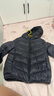 笛莎（DEESHA）童裝女童輕薄羽絨服2025秋冬新款女寶寶短款三防輕盈保暖外套 黑色 150 【充絨量：63.2g】 曬單實(shí)拍圖