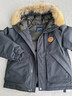 Teenie Weenie【何洛洛同款】2025新款男女同款工裝三防貉子毛保暖派克羽絨服 藏青 L (175) 曬單實(shí)拍圖