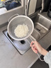 JCZS德國品牌漏勺316不銹鋼食品級篩網(wǎng)豆漿過(guò)濾網(wǎng)廚房神器細超密過(guò)濾 特厚彎耳6寸(精品) 曬單實(shí)拍圖