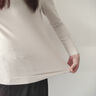 意芬三倍親膚秋衣上衣內(nèi)穿外穿打底衫男恒溫發(fā)熱女士保暖內(nèi)衣單件線衣 提拉米-女 L 曬單實(shí)拍圖