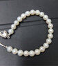 大溪地淡水珍珠手鏈 925銀7-8mm珍珠手串強光簡(jiǎn)約經(jīng)典新年禮物送女生 曬單實(shí)拍圖