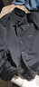柒牌【經(jīng)典翻領(lǐng)茄克】男裝秋季潮流暗提花中青年夾克外套 黑色 XL 曬單實(shí)拍圖