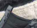 麥栗豹電動(dòng)車(chē)騎車(chē)護膝冬季春秋加厚保暖摩托車(chē)護腿防風(fēng)寒電瓶車(chē)擋風(fēng)男女 羊毛長(cháng)款護膝【金屬掛鉤】 曬單實(shí)拍圖