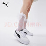 彪馬（PUMA）【小白鞋】增高厚底網(wǎng)球風(fēng)板鞋女休閑鞋 SKYE 374764 白-黑色-02 37 曬單實(shí)拍圖