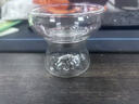 津盼玻璃茶漏茶濾套裝家用濾茶器茶水分離過(guò)濾網(wǎng)茶道配件茶葉過(guò)濾茶隔 透明茶漏 曬單實(shí)拍圖