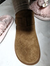 西遇厚底勃肯鞋女冬季加絨2025新款雪地靴增高松糕鞋加厚保暖棉鞋 棕黃色 39 曬單實(shí)拍圖