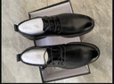 海瀾之家皮鞋男款高端真皮秋冬季商務(wù)正裝德比鞋男士加絨增高新郎結婚鞋子 黑色 42 曬單實(shí)拍圖