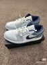 Jordan男子休閑鞋喬丹AJ1 JORDAN 1 運動(dòng)鞋IH0648-141牛仔藍41 曬單實(shí)拍圖