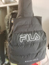 斐樂(lè )(FILA)Logo印花純色連帽休閑羽絨馬甲男款正黑色 正黑色 M 曬單實(shí)拍圖
