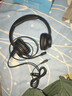 惠普有線(xiàn)頭戴式電腦耳機輕便不夾耳耳麥帶麥克風(fēng)學(xué)習英語(yǔ)聽(tīng)力學(xué)校降噪話(huà)務(wù)筆記本臺式電腦通用USB接口 黑色單3.5mm圓孔【單圓孔筆記本專(zhuān)用】 曬單實(shí)拍圖