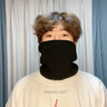 Charm Kendo圍脖男冬季新款加厚保暖男生脖套騎行套頭生日新年禮物送男生男友 送男朋友實(shí)用老公 黑色 曬單實(shí)拍圖