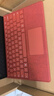 微軟（Microsoft）Surface鍵盤(pán)pro11鍵盤(pán)Pro8/9/10鍵盤(pán)go2/3鍵盤(pán)DW13A微軟平板【原裝】磁吸鍵盤(pán) Pro8/9鍵盤(pán)+超薄觸控筆波比紅 曬單實(shí)拍圖