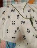 孕尚月子服哺乳睡衣春秋季產(chǎn)后喂奶和服系帶孕婦裝孕期待產(chǎn)純棉家居服 和服小熊貓【純棉四季款】 L【建議100～130斤】 曬單實(shí)拍圖