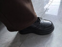iiJin艾今2024冬季新款9cm厚底內增高純色真皮加絨保暖休閑板鞋女283GNB 黑色 （加絨） 36 曬單實(shí)拍圖