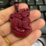 慈靈閣朱砂火麒麟吊墜五行缺火人士佩戴補火屬性屬火的飾品掛件男女禮物 曬單實(shí)拍圖