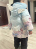 G.duck小黃鴨女童羽絨棉服冬季加厚兒童愛(ài)莎公主棉衣女孩棉襖寶寶外套 粉色 90 尺碼1~2歲【 80-90cm】 曬單實(shí)拍圖