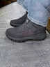 意爾康老人鞋男士棉鞋冬季加絨加厚保暖爸爸鞋中老年魔術(shù)貼免系帶雪地靴 曬單實(shí)拍圖