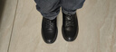 奧康（Aokang）奧康男鞋休閑皮鞋商務(wù)休閑鞋舒適百搭厚底運動(dòng)鞋 黑色加絨42  曬單實(shí)拍圖