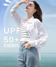 百圖betu女裝夏季新款襯衫通勤多色寬松薄款防曬外套女2505X19 白色 M 曬單實(shí)拍圖