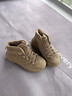YRC意爾康女鞋加絨二棉運動(dòng)鞋女厚底真皮2025冬季新款高幫保暖34碼棉 卡其(升級款) 40 曬單實(shí)拍圖