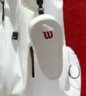 威爾勝（Wilson）Wilson25新款現貨V2韓國二代網(wǎng)球雙肩包獨立鞋倉網(wǎng)球包網(wǎng)球拍包 白色 曬單實(shí)拍圖