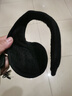 加厚加絨耳罩男女通用護耳朵套冬季保暖成人護耳套耳包耳暖耳捂子 黑色1個(gè)裝 1個(gè) 曬單實(shí)拍圖