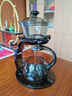 清韻逸品懶人玻璃功夫茶具套裝簡(jiǎn)約高檔茶杯自動(dòng)磁吸泡茶壺套裝辦公室會(huì)客 蓮綻 (灰色)+簡(jiǎn)予杯6個(gè) 曬單實(shí)拍圖
