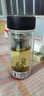 希樂(lè )玻璃杯雙層玻璃水杯高顏值男士商務(wù)辦公茶水分離杯便攜泡茶杯子 曬單實(shí)拍圖