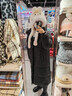韓璐嬌（hanlujiao）黑金羽絨棉服女2025年冬季新款韓版寬松長(cháng)款過(guò)膝棉衣加厚棉襖外套 黑色（升級加厚款） 2XL 【建議155-180斤】 曬單實(shí)拍圖