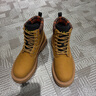 卡賓男鞋春季2026新款復古馬丁靴百搭厚底增高靴子男戶(hù)外時(shí)尚休閑鞋男 駝色 41 【標準皮鞋尺碼】 曬單實(shí)拍圖