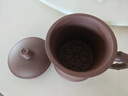 蘇砂畫(huà)詣 紫砂杯宜興原礦紫泥純全手工泡茶杯精品刻繪隔艙杯內膽過(guò)濾茶水分離大容量茶杯 700ml 曬單實(shí)拍圖