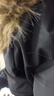 魯雅爾美式秋冬季短款毛領(lǐng)羽絨棉服女收腰顯瘦高級感棉衣小個(gè)子棉襖外套 黑色 XL 曬單實(shí)拍圖