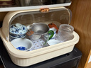 京東物流 廚房瀝水架碗筷收納家用防塵置物架碗架水杯茶具杯架 小號 35*26*20cm 曬單實(shí)拍圖