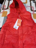 雅鹿2025新款兒童羽絨馬甲男童女童背心輕薄羽絨服外穿坎肩馬夾內膽 大紅 110 曬單實(shí)拍圖