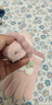 尤克達蒂（yookdd）手套女冬新款防寒保暖可愛(ài)卡通兒童全指手套加絨加厚寶寶防凍手套 兒童手套愛(ài)心櫻桃【3-8歲】淺粉色 曬單實(shí)拍圖