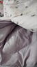 梵昇昱ins風(fēng)床上用品四件套秋冬季水洗棉床單被套學(xué)生宿舍單人床三件套 紫色蝴蝶結 1.8四件套（被套180*220cm） 曬單實(shí)拍圖