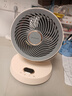艾美特（AIRMATE）空氣循環(huán)扇桌面臺式小風(fēng)扇家用電風(fēng)扇臥室廚房客廳可用遙控搖頭電扇輕音空調伴侶 FA15-R106【直流觸屏遙控款】 曬單實(shí)拍圖