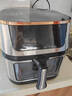 110v空氣炸鍋220V伏空氣電炸鍋家用多功能智能不銹鋼面板 15L 110V美規智能分體內膽8.8L 曬單實(shí)拍圖
