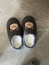 京悠雨德國情侶棉拖鞋一男一女家居一對2025新款防滑厚底加絨不臭腳冬季 米白+深灰【親膚保暖】不塌底-不掉毛 36-37 女+男40-41 曬單實(shí)拍圖