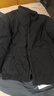 真維斯（Jeanswest）羽絨服男士2025秋冬新款保暖寬松休閑舒適百搭立領(lǐng)外套男款 黑色 3XL 曬單實(shí)拍圖