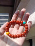 蔻詩(shī)哲 COASZE南紅瑪瑙手串男女同款手鏈補火本命年轉運珠生日禮物送老婆媽媽 【五行補火】18-19cm手圍紅纓手串 曬單實(shí)拍圖