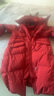 太平鳥(niǎo)【商場(chǎng)同款】冬季新款毛領(lǐng)長(cháng)款羽絨服A1ACD4451 紅色 L 曬單實(shí)拍圖